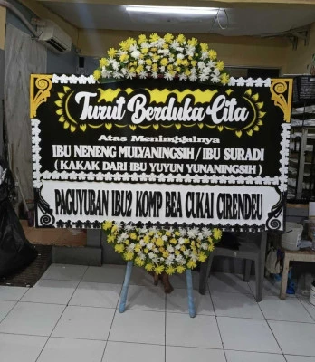 Papan Bunga di Sumberejo Jaken